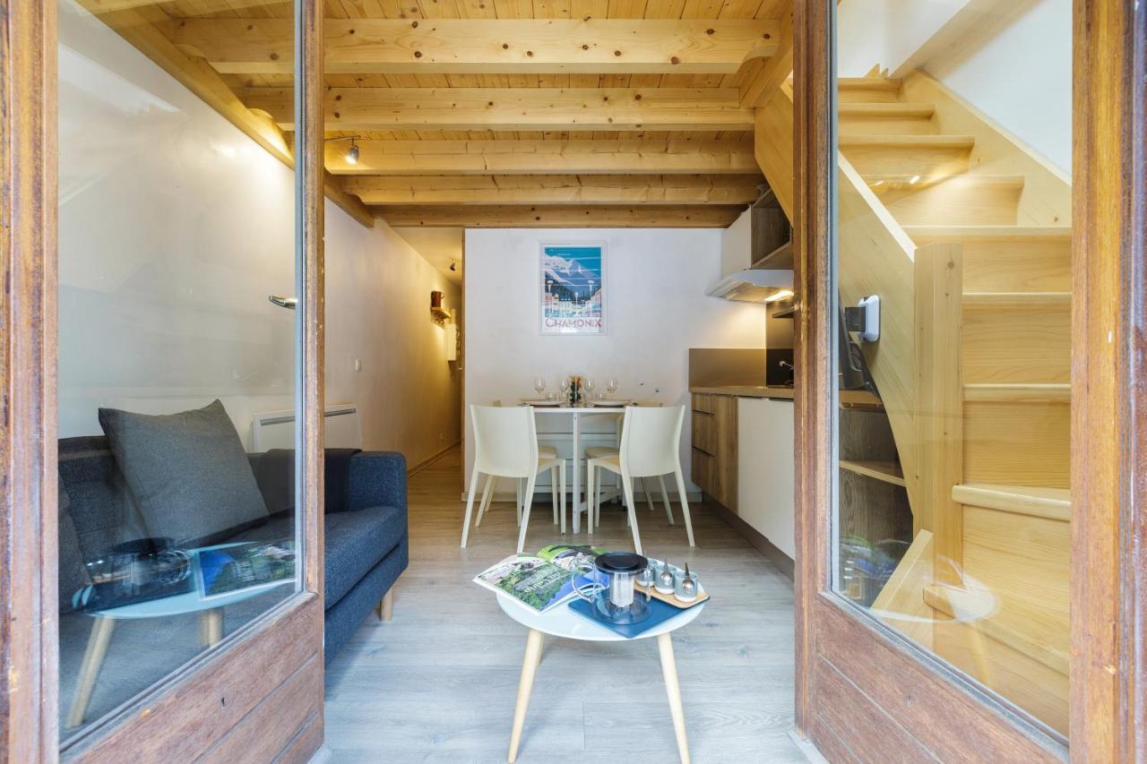 Central Duplex Apartment - Blanc Neige - Happy Rentals Chamonix Eksteriør bilde